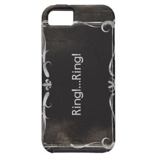 Silent Movie Title iPhone Case Vintage Grunge iPhone 5 Covers