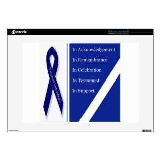 In Acknowledgement In Remembrance In Celebration I Laptop Decal