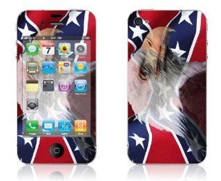 Confederation of Eagles   iPhone 4/4S Protective Skin Decal Sticker Cell Phones & Accessories