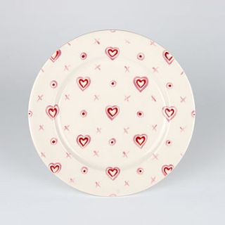 valentine's hearts lurv2 breakfast plate by roelofs & rubens