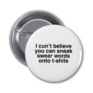 Swear words button