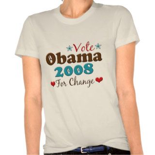 Obama 2008 T shirt Barack Obama Organic Tee