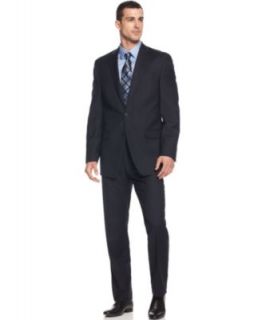 Calvin Klein Suit Separates Navy Stripe 100% Wool Slim Fit   Suits & Suit Separates   Men