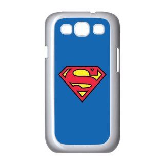 Superman Logo Samsung Galaxy S3 I9300 Cover Case Hard Case Cover with Silicone Core Fits, Sprint, T mobile and Verizon Cell Phones & Accessories