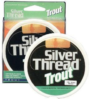 Silver Thread Trout Filler Spools Fishing Line 165 Yards  Monofilament Fishing Line  Sports & Outdoors