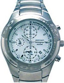 Men's Stainless Steel Alarm Chronograph SNA163 Seiko Watches