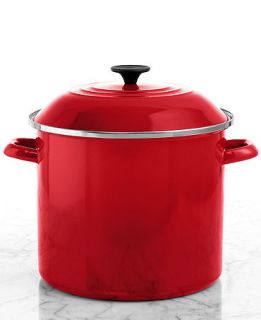 Le Creuset Enameled Steel 12. Qt. Covered Stockpot   Cookware   Kitchen