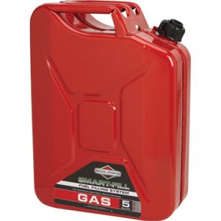 Briggs & Stratton Spill-Proof Metal Fuel Can — 5-Gal. Capacity  Fuel Cans