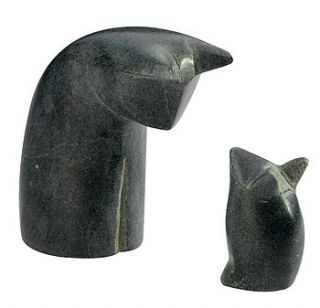 stone cat and mouse by created gifts