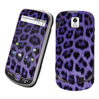 Samsung Intercept M910 Vinyl Protection Decal Skin Purple Cheetah Cell Phones & Accessories