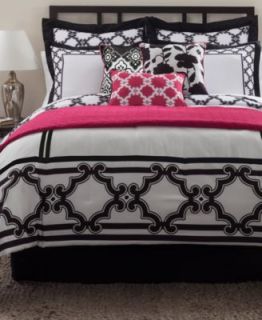 Chevron Pink 5 Piece Comforter Sets   Teen Bedding   Bed & Bath