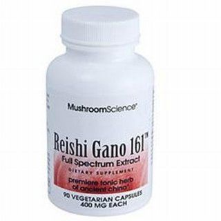 Reishi Gano 161   New Packaging Reishi Super Strength   90 Vegetarian Capsules Health & Personal Care