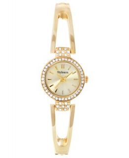 Style&co. Watch, Womens Gold Tone Bangle Bracelet 22mm SC1343   Watches   Jewelry & Watches