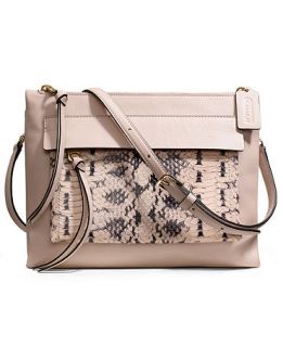 COACH MADISON FELICIA CROSSBODY IN TWO TONE PYTHON EMBOSSED LEATHER   COACH   Handbags & Accessories