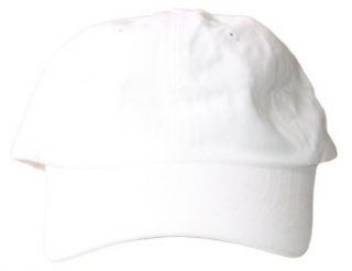 Low Profile Dyed Cotton Twill Cap   White at  Mens Clothing store