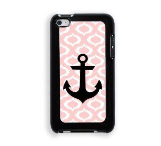 Anchor Baby Pink Ikat Hipster iPod Touch 4 Case   Fits ipod 4/4G Cell Phones & Accessories