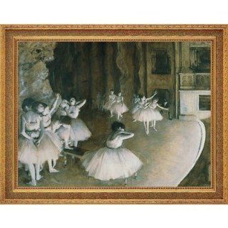 Brushstrokes Fine Art 158E B907 Ballet Rehearsal by Degas, Edgar   39.51" x 31.01"   Toys And Games