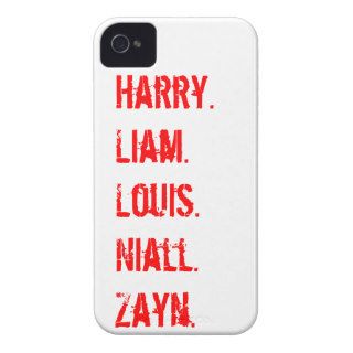 Harry.Liam.Louis.Niall.Zayn. Case iPhone 4 Covers