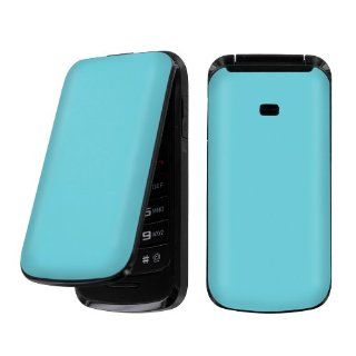 Samsung a157 Prepaid GoPhone SGH A157 ( AT&T ) Decal Vinyl Skin Turquoise Blue   By SkinGuardz Cell Phones & Accessories