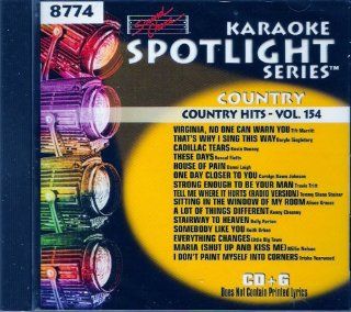 Sound Choice Spotlight Karaoke Country Hits Vol. 154 Music