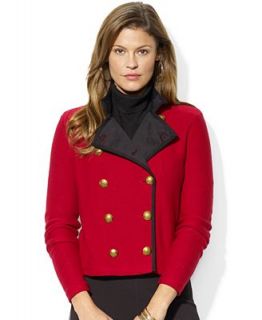 Lauren Jeans Co. Long Sleeve Double Breasted Military Cardigan   Jackets & Blazers   Women