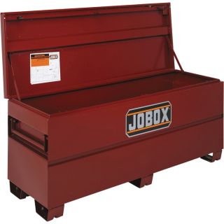 Jobox 60in. Heavy-Duty Steel Chest — Site-Vault Security System, 19.3 Cu. Ft., 60in.W x 24in.D x 27 3/4in.H, Model# 1-655990  Jobsite Boxes