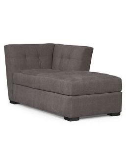 Roxanne Fabric Chaise, 35W x 65D x 31H   Furniture