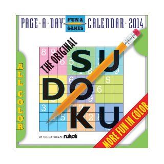 The Original Sudoku 2014 Page A Day Calendar Editors at Nikoli 9780761174226 Books