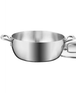 Cuisinart French Classic Tri Ply Stainless Steel 5.5 Qt. Covered Saute Pan   Cookware   Kitchen
