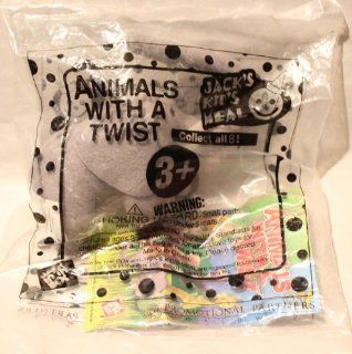 Jack in the Box Animals with a Twist Elephant Promotional Figure 