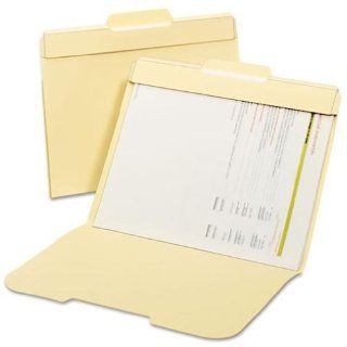Globe Weis Secure Manila File Folders, Letter Size, 1/3 Cut Tabs, 50 Count (153L P50) 