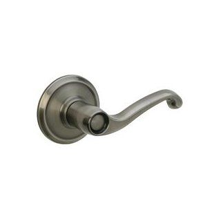 Schlage Flair Lever, privacy (bed/bath), antique nickel, pewter [US15A, 620, 151]   Privacy Door Levers  