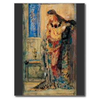 The Toilette by Gustave Moreau Postcard