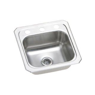 Elkay BCR151 Gourmet Celebrity Sink, Stainless Steel   Single Bowl Sinks  