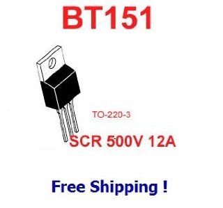 10pcs. of BT151 500R BT151 SCR 500V 12A Philips/NXP    Electronics