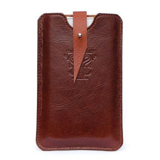 springtime leather phone case by tovi sorga