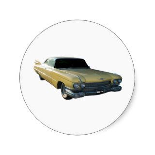 1959 Cadillac Cream Sticker