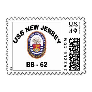 BB 62 USS New Jersey LIGHT Postage