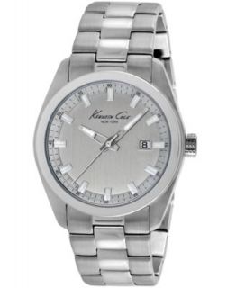Kenneth Cole New York Watch, Mens Stainless Steel Bracelet KC3868   Watches   Jewelry & Watches