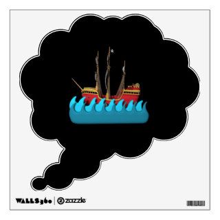 Pirate Ship 2 Room Decal