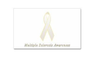 Multiple Sclerosis Awareness Rectangular Sticker Automotive