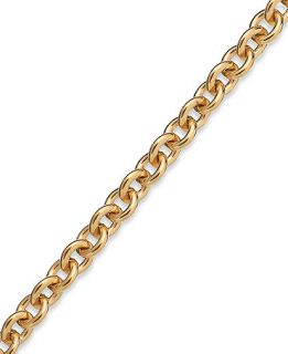 Signature Gold Rolo Chain Bracelet in 14k Gold   Bracelets   Jewelry & Watches
