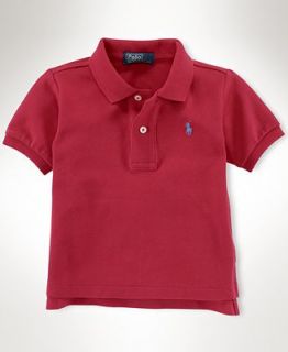 Ralph Lauren Baby Shirt, Baby Boys Mesh Polo Shirt   Kids