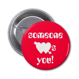 Secret Admirer Valentines Button