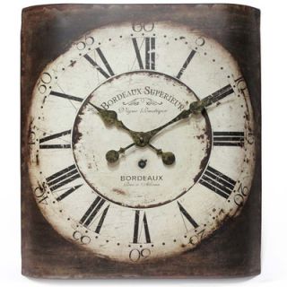 Infinity Instruments Bordeaux Wall Clock