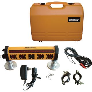 Johnson Level Machine Mountable 360° Laser Detector — With Clamp and Magnet, Model# 40-6792  Laser Levels