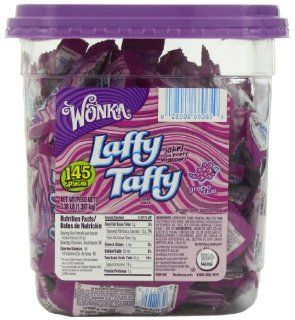 Wonka Laffy Taffy Jar, Grape, 145 Count  Taffy Candy  Grocery & Gourmet Food