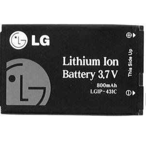 LG OEM LGIP 431C BATTERY AX140 AX145 LX140 Aloha UX145 200c Cell Phones & Accessories