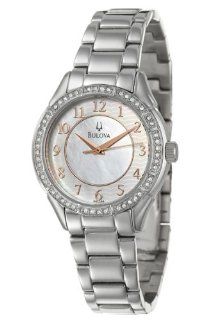 Bulova Crystal Women's Quartz Watch 96L146 at  Women's Watch store.
