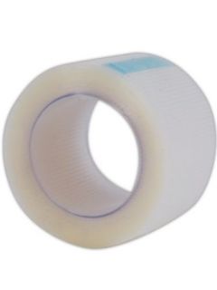 Magid MTP1 Clear Plastic Precision Safety Plastic Bandage Tape, 1" x 5 yd (Case of 144 Rolls) Science Lab First Aid Supplies